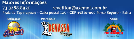 Maiores informações: (73) 3288-8921